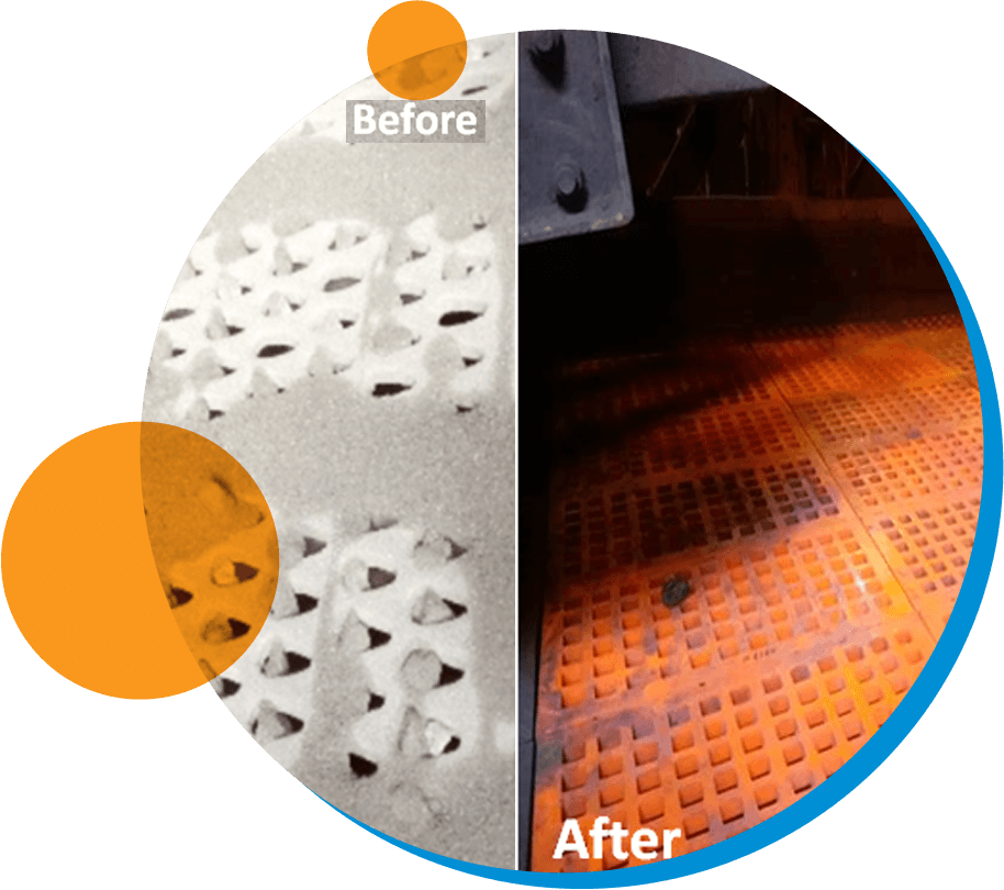 Tega Solution for Revolutionizing Sinter Screening Efficiency