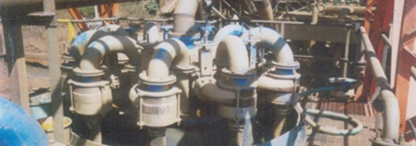 Tega Beneficiating Hydrocyclones